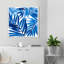 «Blue Palm Design I», reproduction de peinture à l'aquarelle-31934837-31934950