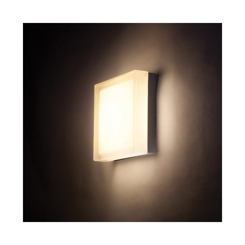 Venuti LED Flush Mount Light, Brushed Nickel, 2700K, 2.63" H x 14" W x 5.38" D