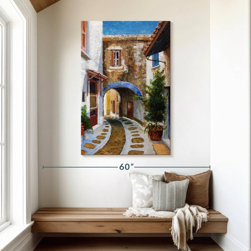 Lilie Lefkimmi Corfu, 48" H x 32" W