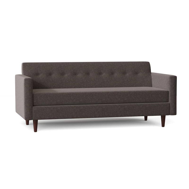 Floodwood Upholstered 77.5'' Sofa, Crafty Charcoal