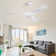 Kemp 52'' 3-Blade Matte Modern Ceiling Fan with Remote Control