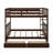 Full-Over-Full Bunk Bed With Ladders And Drawers-895607693