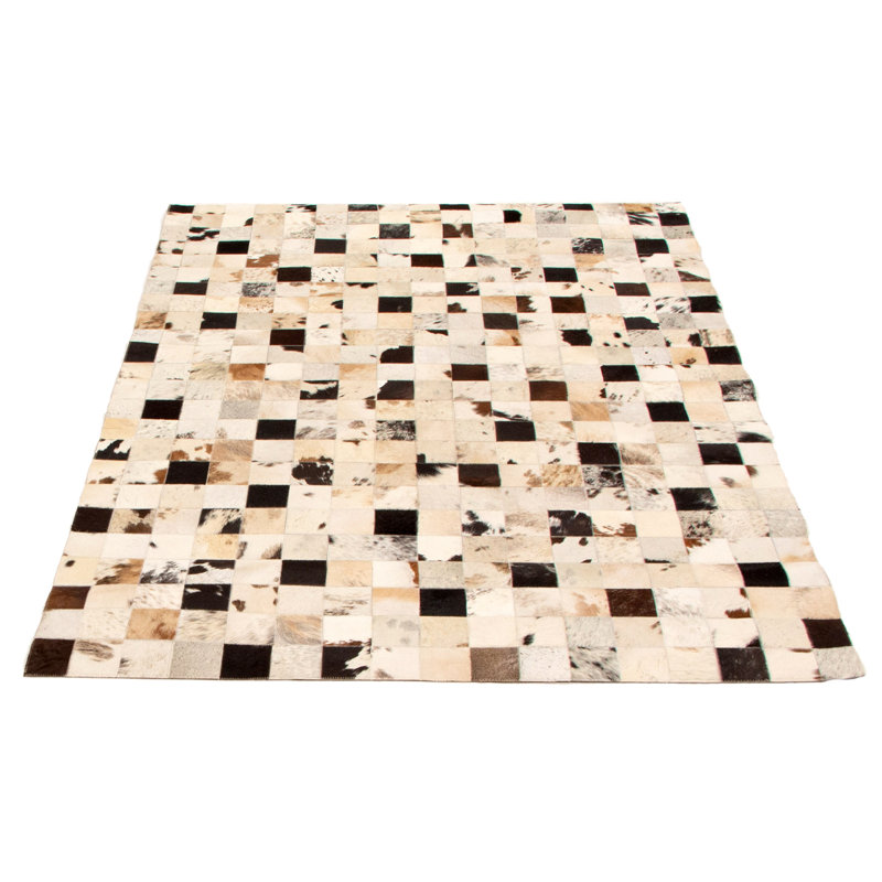 Rushden Cowhide Patchwork Indoor Rug