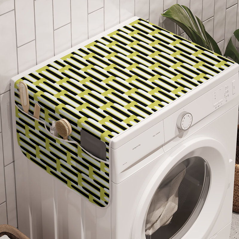 East Urban Home Retro Washing Machine Organizer Pack of 2 47" x 18.5"