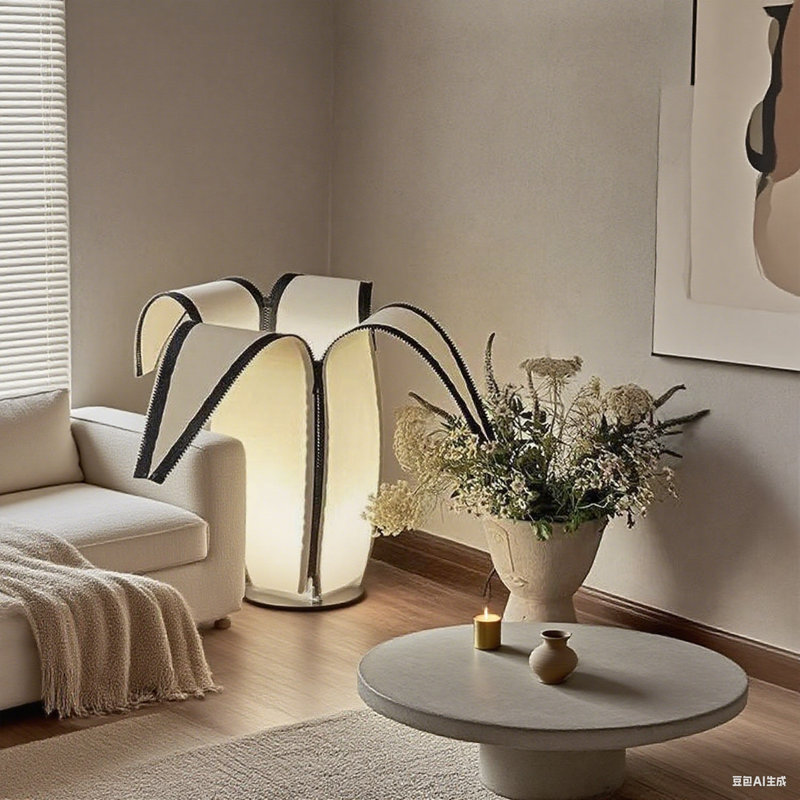 9-inch Banana-shaped Floor Lamp