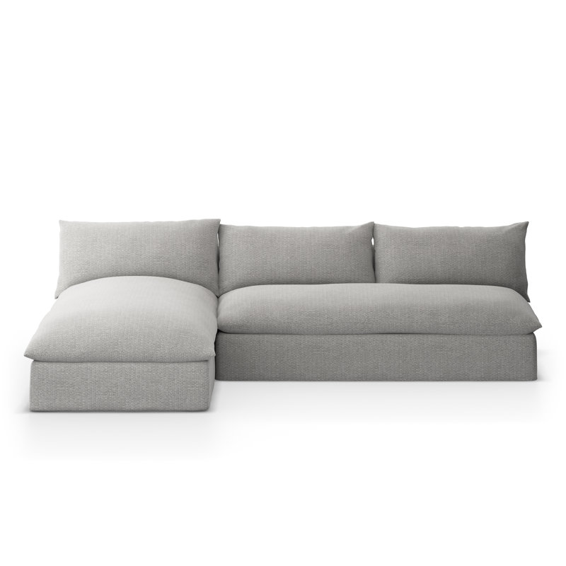 Grant Outdoor 3 - Seat Patio Sectional, Gray