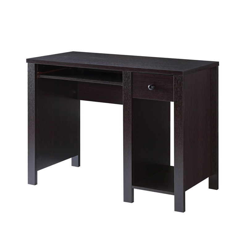 Bureau à domicile 39 po avec combinaison de tiroirs et de tablettes