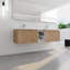 Meuble-lavabo double 72 po avec plateau Erla-1743890994