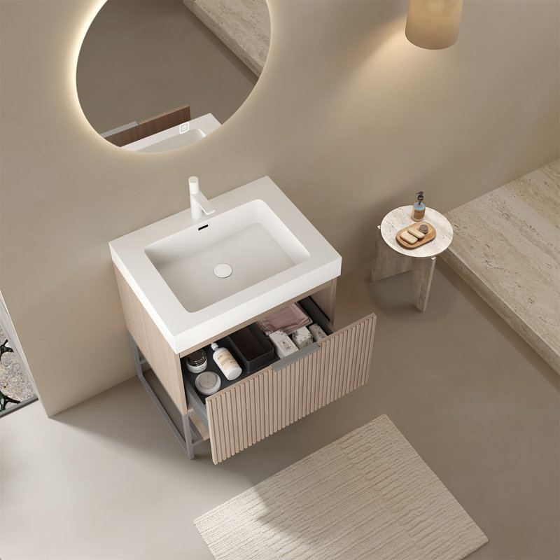 Meuble-lavabo avec lavabo pour la salle de bain