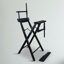 Chaise de réalisateur pliante de 30 po avec toile-19623377-19623361