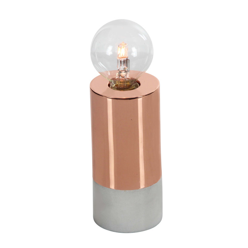 Lampe de table 7 po, Bronze