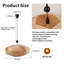 Luminaires suspendus lustre en bambou Kandace Farmhouse