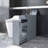 Bath Toiletries Cabinet - Gray. Space Saving & Functional. Multiple Compartments.