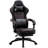 DOWINX Adjustable Reclining Ergonomic Leather Swiveling PC & Racing Game Chair with Footrest-1080405346
