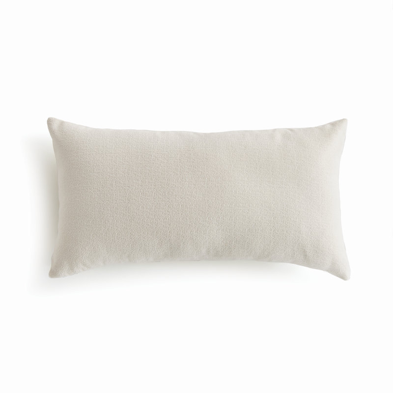 Cooper Polyester Indoor/Outdoor Pillow Cover & Insert, 12"H x 22"W, Rectangular