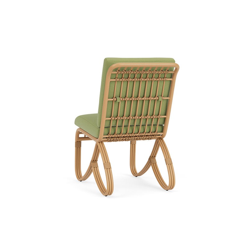 Riviera Outdoor Dining Side Chair, Unearth Spring