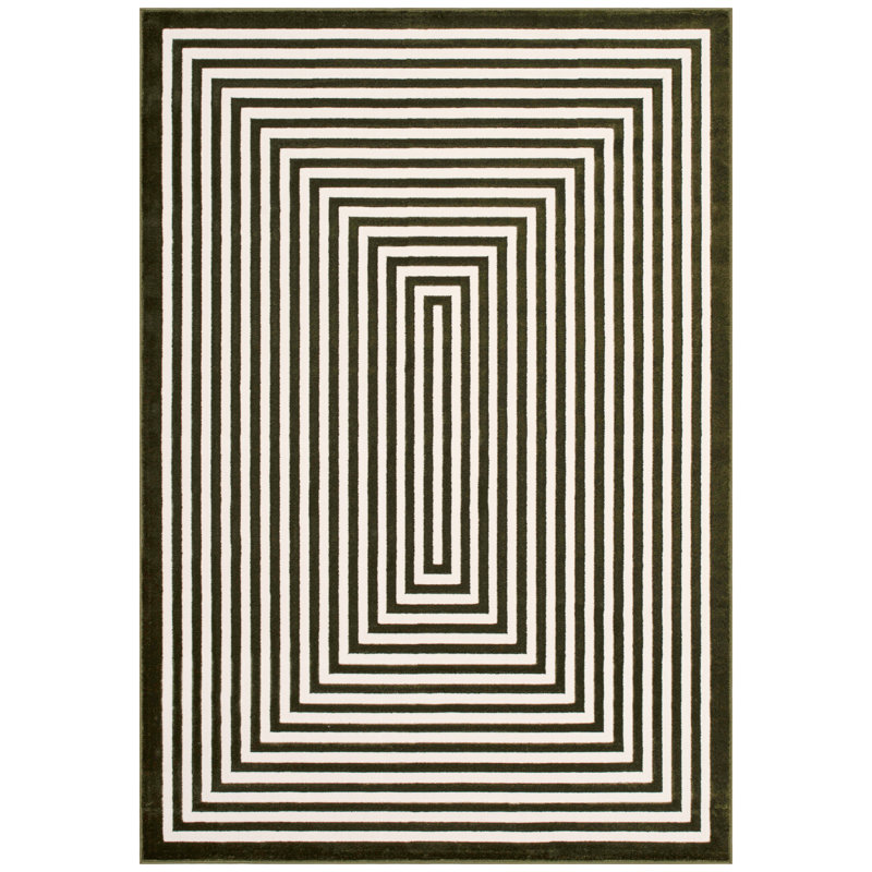 Nora Rug Abstract Indoor / Outdoor Area Rug, Rectangle 60 x 110 cm