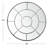 Bebb Metal Flat Wall Mirror