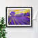 Abstract Lavender Field - Single Picture Frame Print