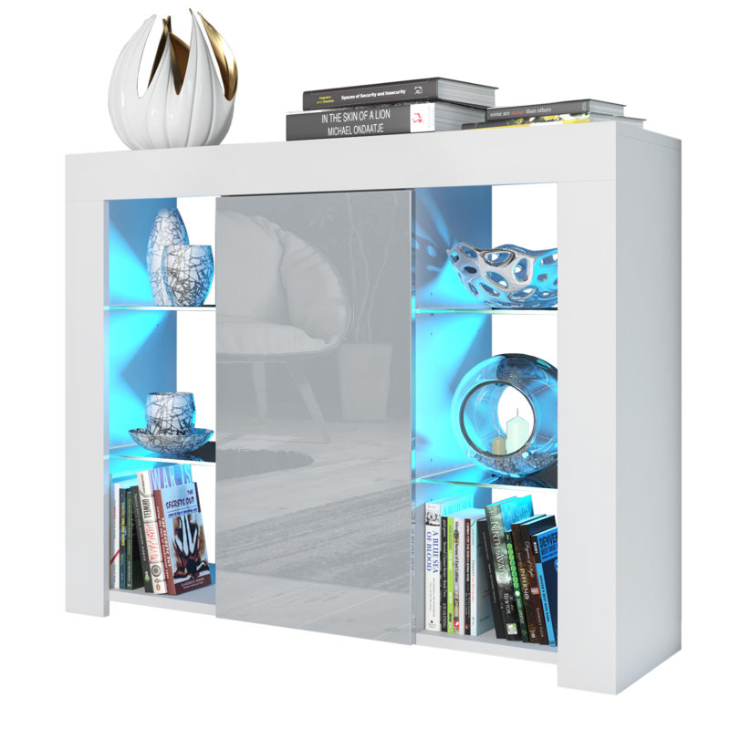 Bethellen Sideboard, White/Grey