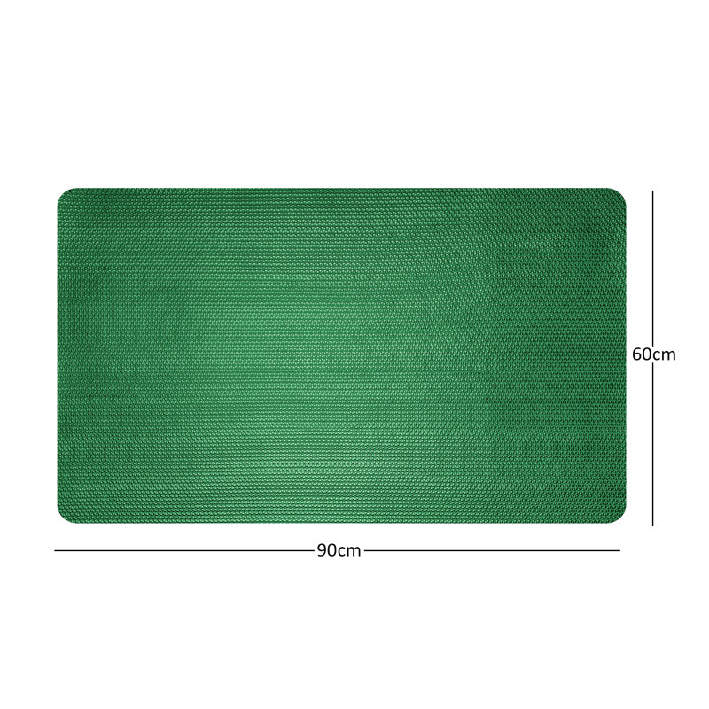 Plastic / Acrylic Shower Mat, 60cm, 90cm, Blue/Green