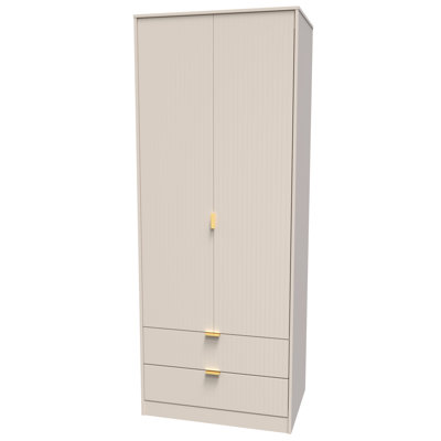 Fully Assembled 2 Door Wardrobe
