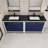 Brayla 84" Double Bathroom Vanity Set-1035999540