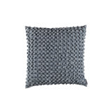 Ribbon Ruffled Feather Throw Pillow