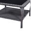 Square Metal Outdoor Coffee Table , 34'' in. W 35'' in. D-915235837