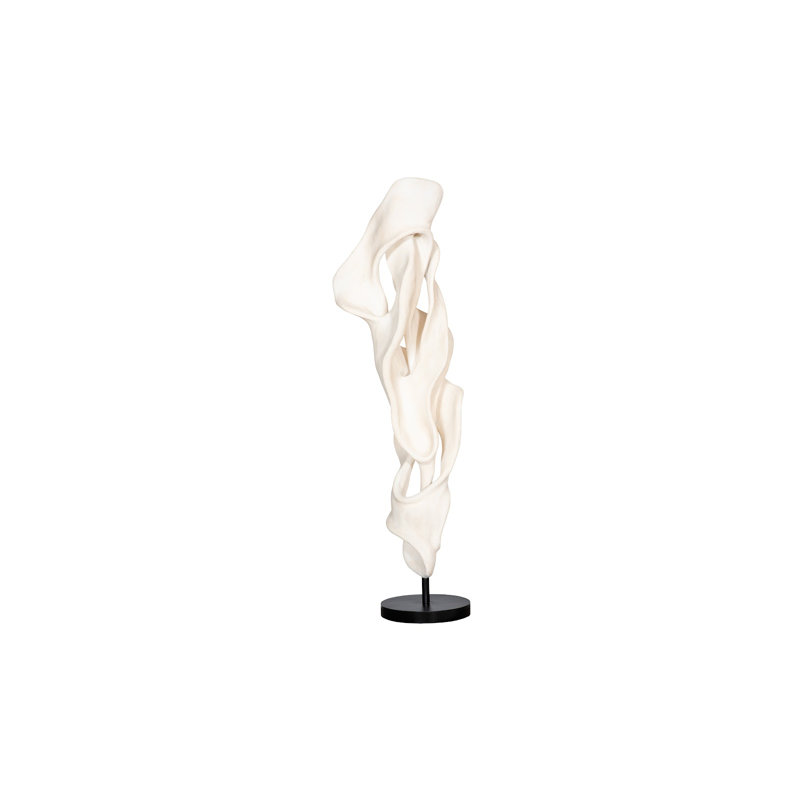 Cast Dancing Sculpture, Coupé, Faux Bleached