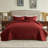 Microfiber Quilt Bedding Set, 3 Piece Soft Lightweight Coverlet For All Season-103568291-103568295