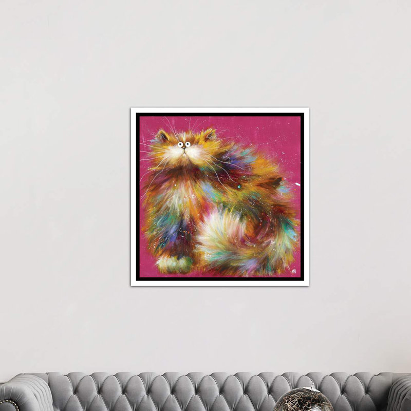 « knickerbocker » par kim haskins-impression sur image, Toile blanche encadrée, H 18 po x l 18 po x P 1,5 po