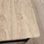 Tabouret de comptoir, finition noire