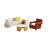 ins wind arc sofa coffee table combination