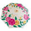 9' Wooden Umbrella with Hand Painted Cover-1841093812
