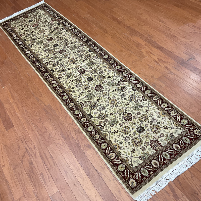  Handmade Tabriz Wool Runner