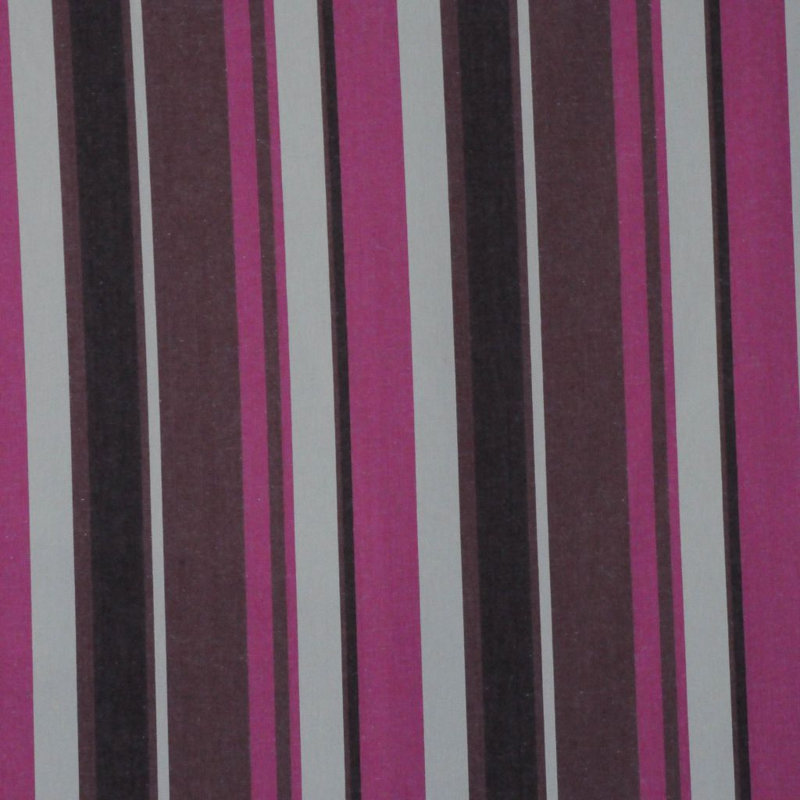 Tissu rayé bouquet, Pivoine