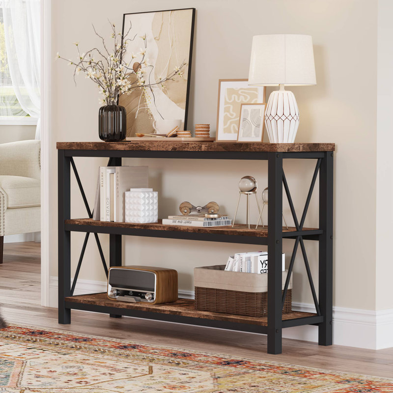 Console 47,24 po Aust, Brun rustique