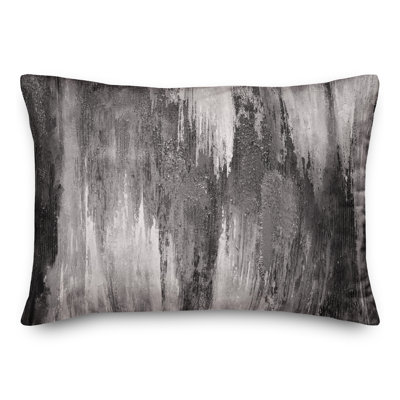 Abstract Outdoor Reversible Throw Pillow