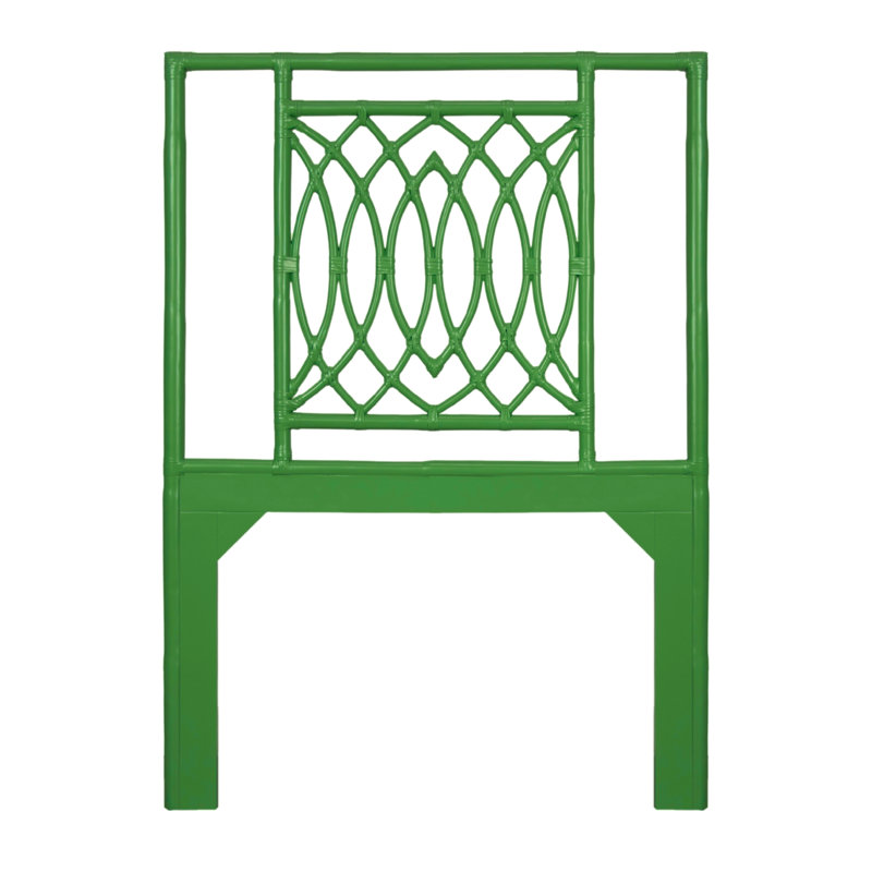 Haskins Headboard, Twin, Green