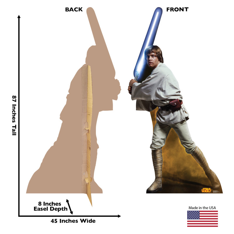 Star Wars 87'' Star Wars Cardboard Standup
