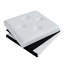 Naiome 38cm Wide Faux Leather Tufted Square Solid Colour Ottoman with Storage-1617868523