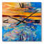 Horloge murale Sunset Over Whirly Waves-1862601923