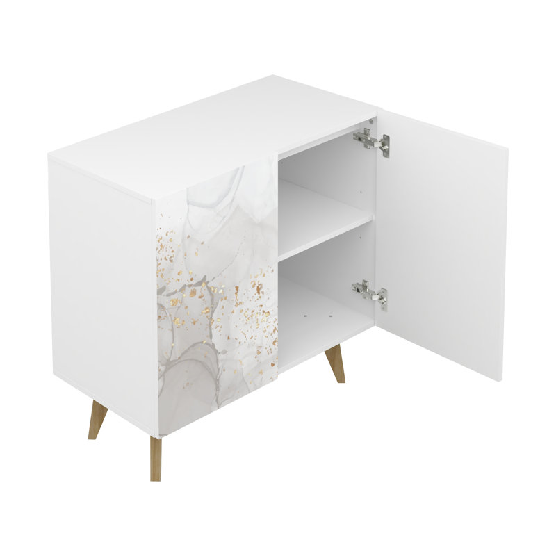 Bostyn Art 2 Door Accent Cabinet, Wassily
