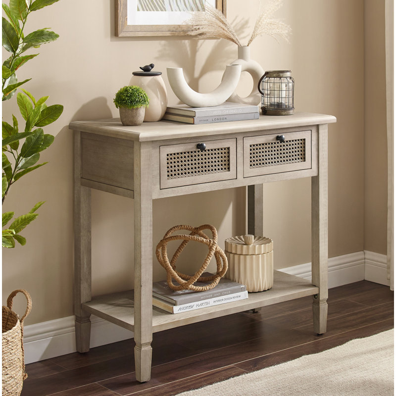Tilghmanton 32.00'' Solid Wood Console Table