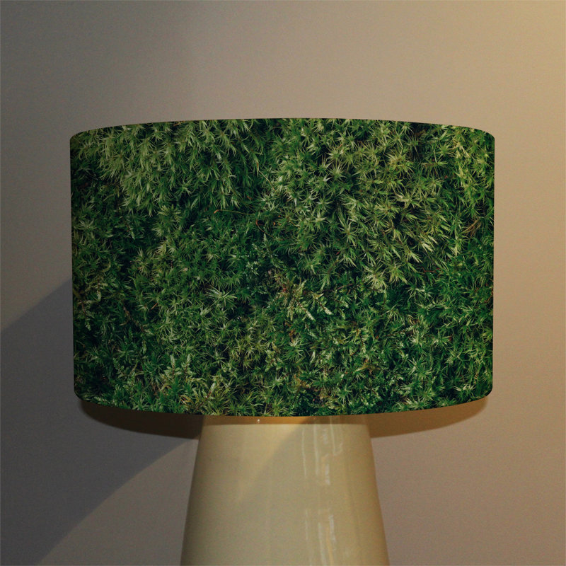 25cm H Canvas Drum Pendant Shade ( Clip On )
