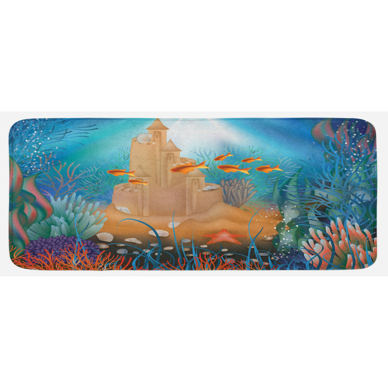 Tapis de cuisine nautique