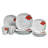 Poppy Tabletops Gallery 16 piece Dinnerware Set