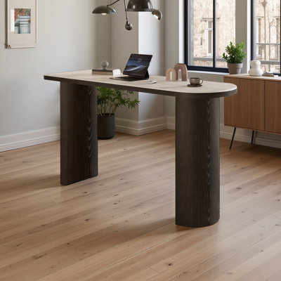 Modern light luxury rock plate bar table
