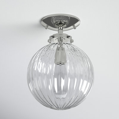 Kaydan Single Light Semi Flush Mount